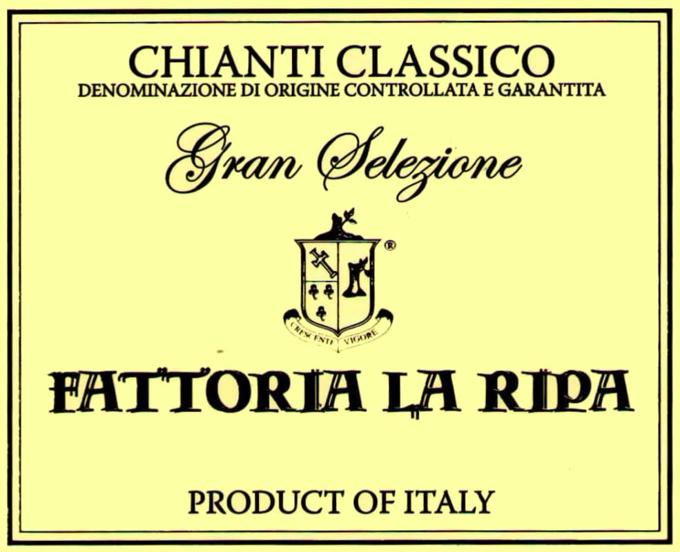 Fattoria la Ripa Chianti Classico Gran Selezione 2008 Front Label