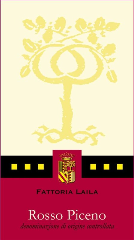 Fattoria Laila Rosso Piceno 2013 Front Label