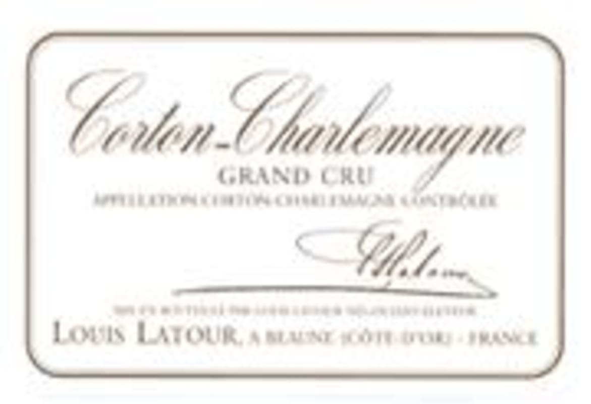Louis Latour Corton-Charlemagne Grand Cru 1997 Front Label