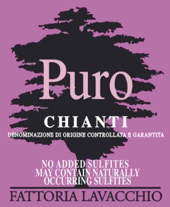 Fattoria Lavacchio Chianti Puro 2012 Front Label