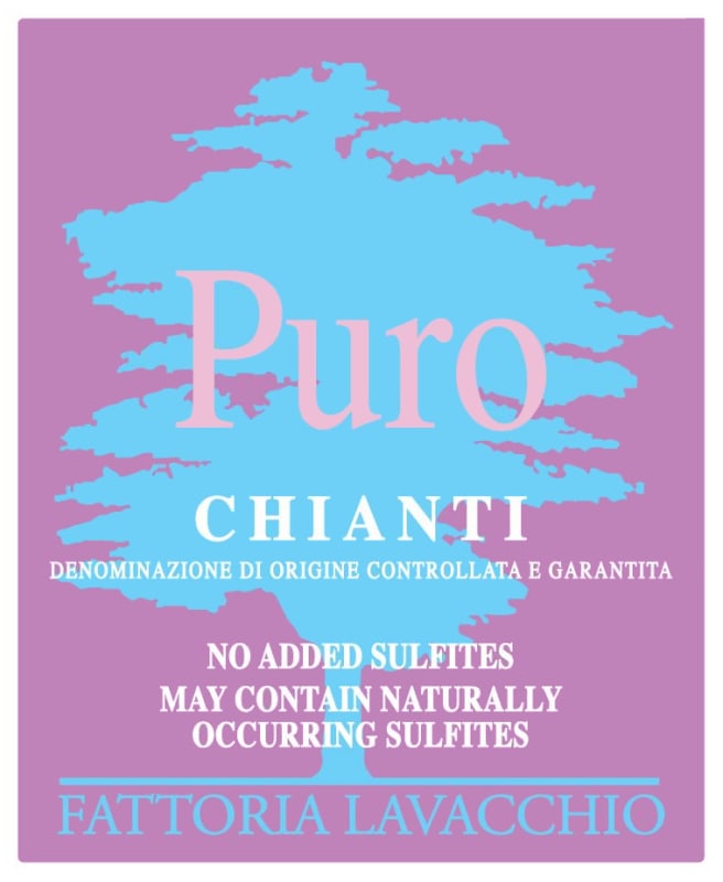 Fattoria Lavacchio Chianti Puro 2013 Front Label