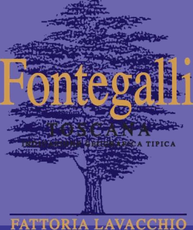 Fattoria Lavacchio Toscana Fontegalli 2009 Front Label