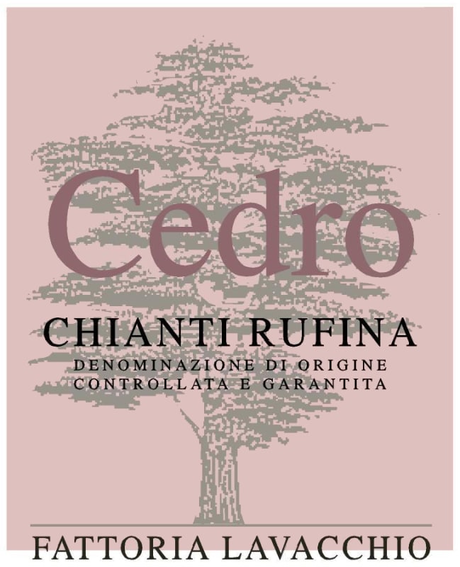 Fattoria Lavacchio Chianti Rufina Cedro 2009 Front Label