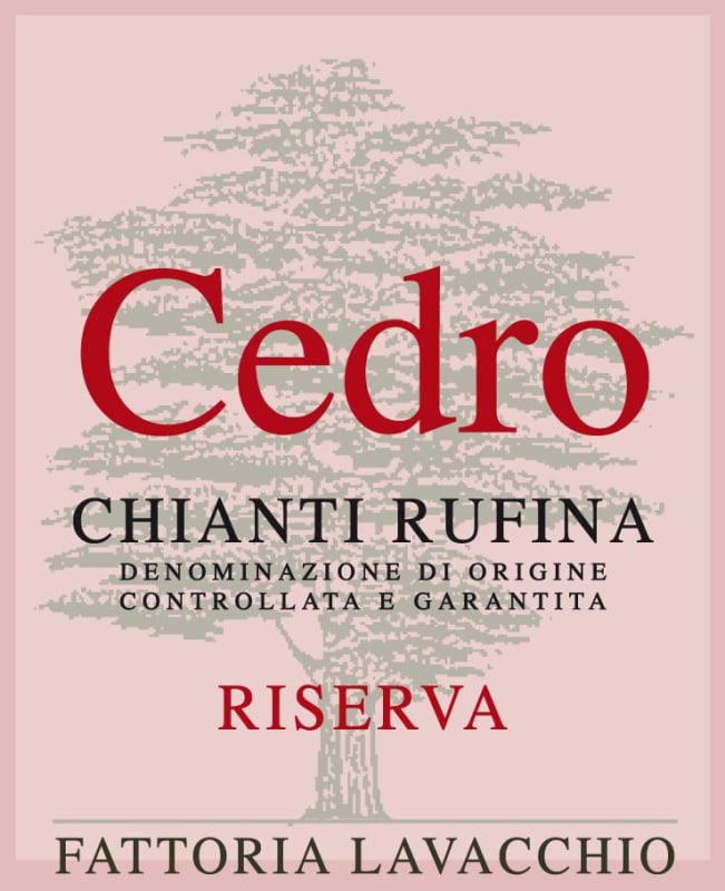 Fattoria Lavacchio Chianti Rufina Cedro Riserva 2007 Front Label