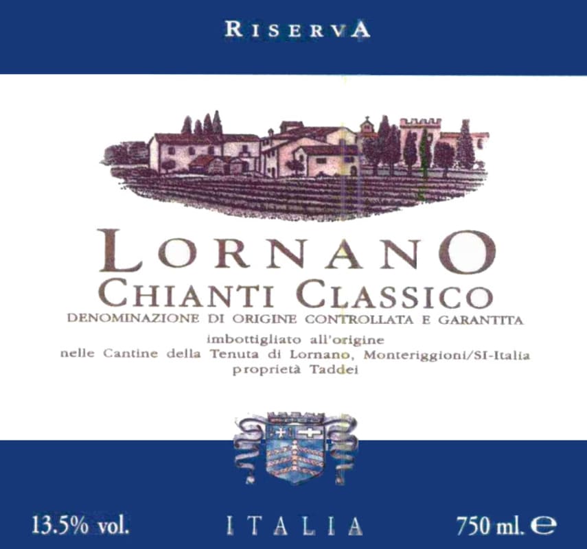 Lornano Chianti Classico Riserva 2004 Front Label