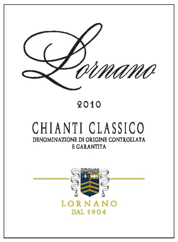 Lornano Chianti Classico 2010 Front Label