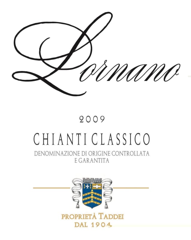 Lornano Chianti Classico 2009 Front Label