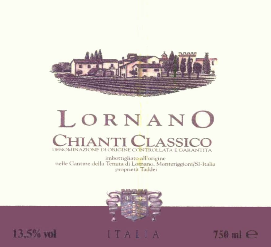 Lornano Chianti Classico 2008 Front Label