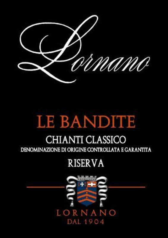 Lornano Chianti Classico Le Bandite Riserva 2012 Front Label