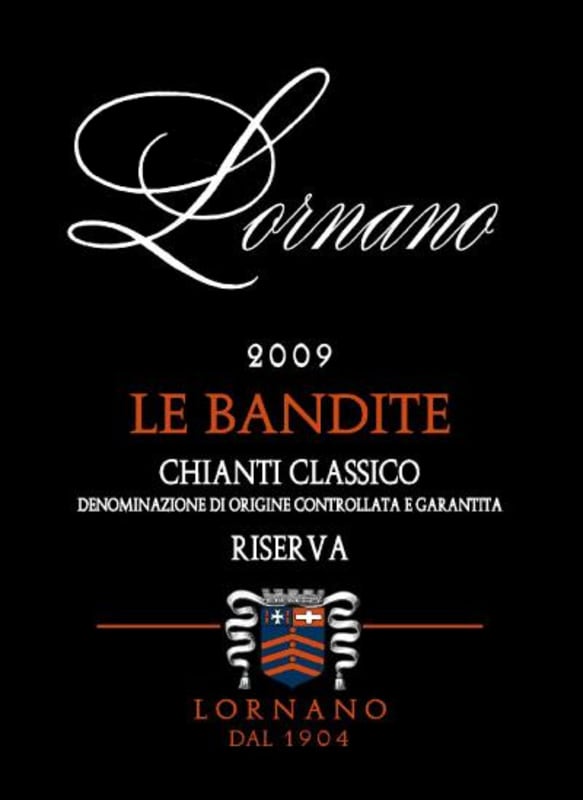Lornano Chianti Classico Le Bandite Riserva 2009 Front Label