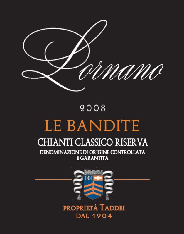 Lornano Chianti Classico Le Bandite Riserva 2008 Front Label