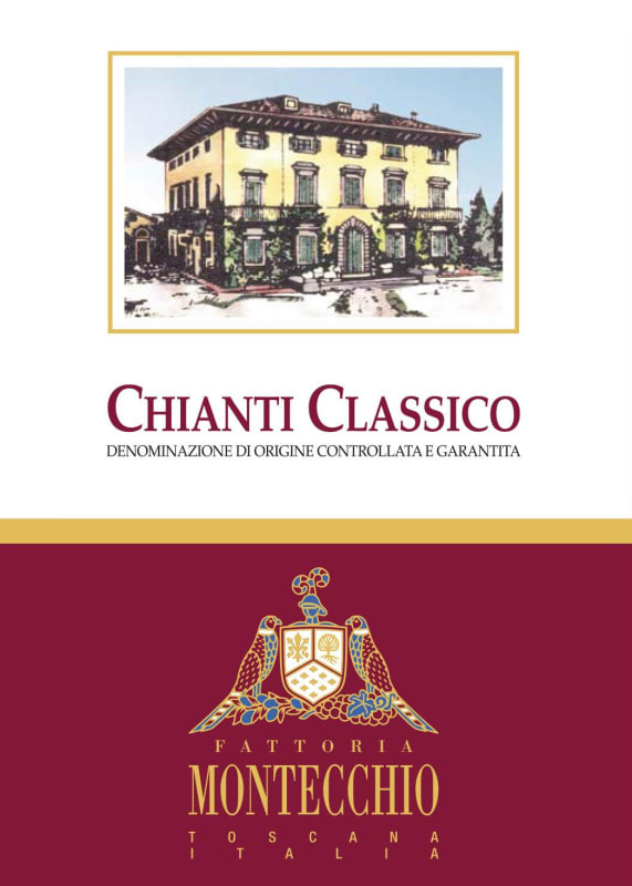 Fattoria Montecchio Chianti Classico 2011 Front Label