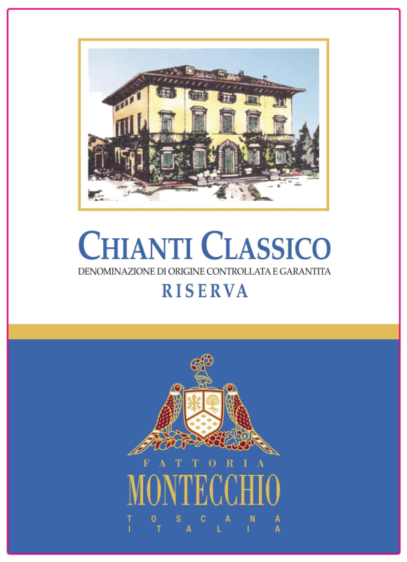 Fattoria Montecchio Chianti Classico Riserva 2009 Front Label
