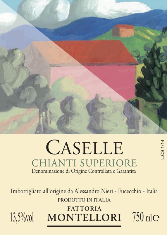 Fattoria Montellori Chianti Caselle Superiore 2013 Front Label