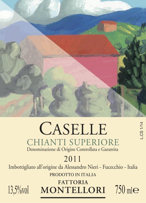 Fattoria Montellori Chianti Caselle Superiore 2011 Front Label
