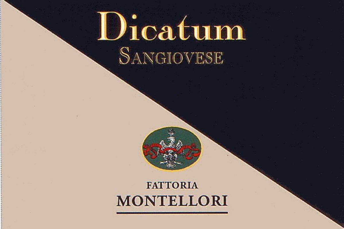 Fattoria Montellori Toscana Dicatum 2006 Front Label