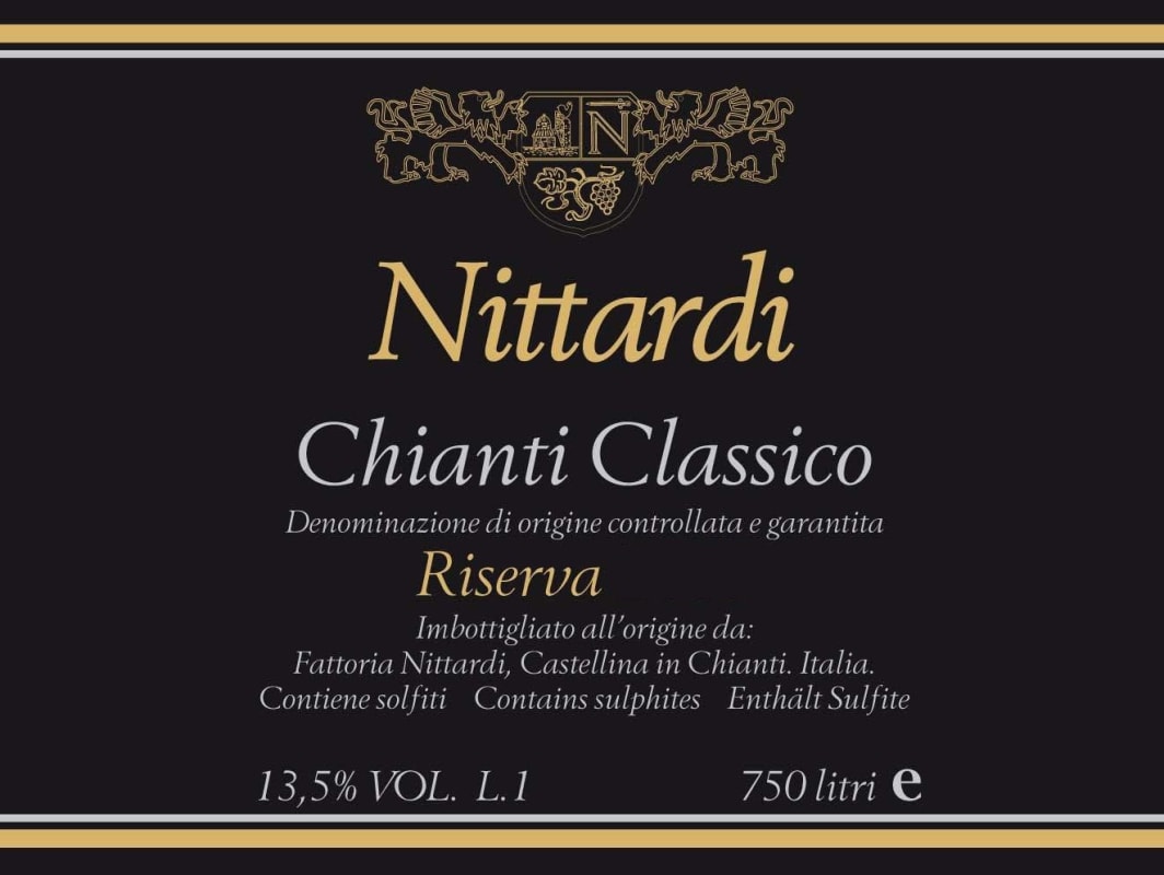 Nittardi Chianti Classico Riserva 2011 Front Label