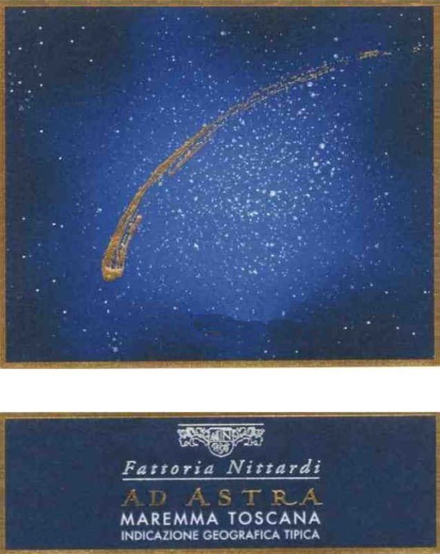 Nittardi Maremma Toscana Ad Astra 2004 Front Label