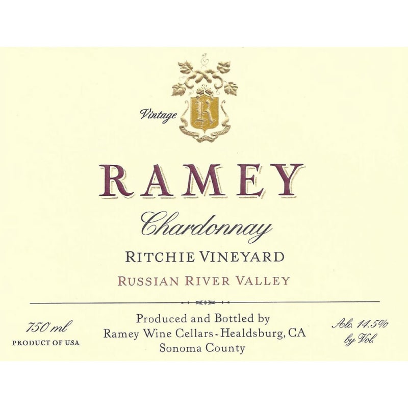 Ramey Ritchie Vineyard Chardonnay (1.5 Liter Magnum) 2005 Front Label