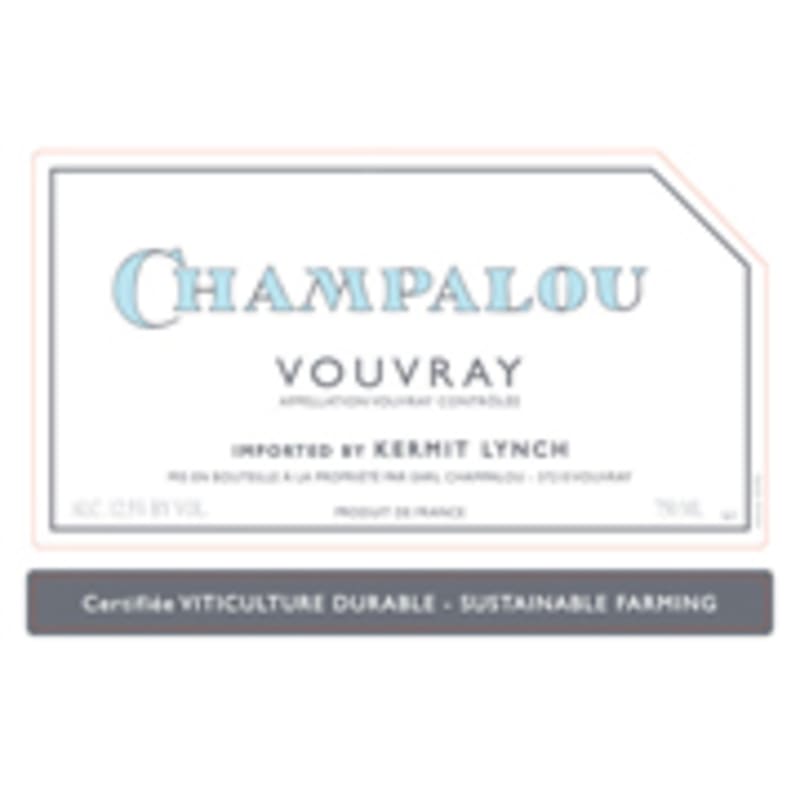 Champalou Vouvray La Cuvee des Fondraux 2015 Front Label