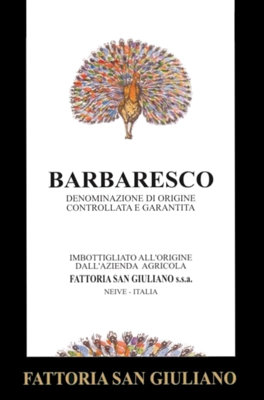 Ferliga Barbaresco 2011 Front Label