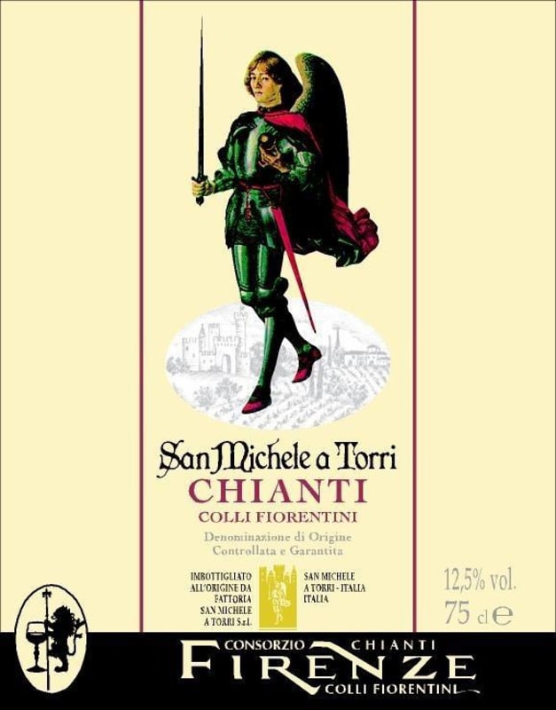 Fattoria San Michele a Torri Chianti Colli Fiorentini 2006 Front Label