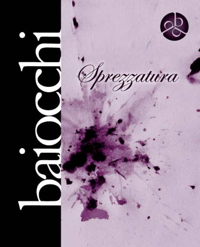 Baiocchi Sprezzatura Red 2010 Front Label