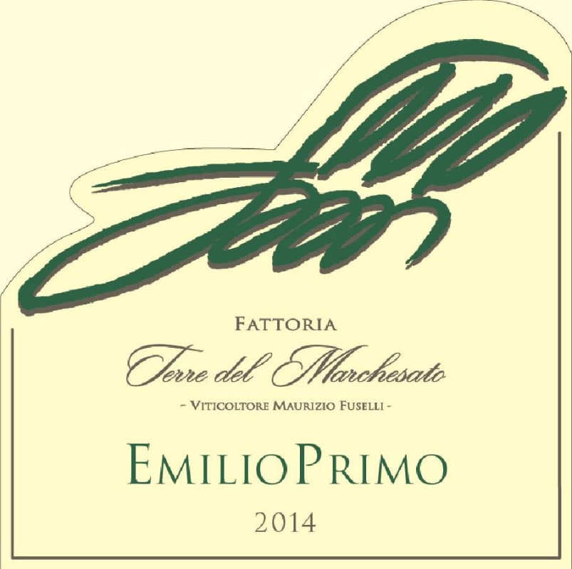 Terre del Marchesato Emilio Primo Vermentino 2014 Front Label