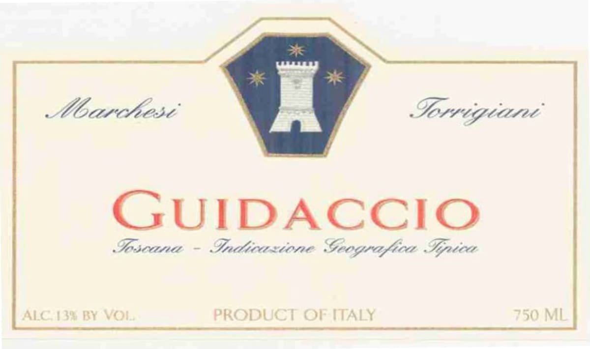 Fattorie Marchesi Torrigiani Guidaccio 2004 Front Label