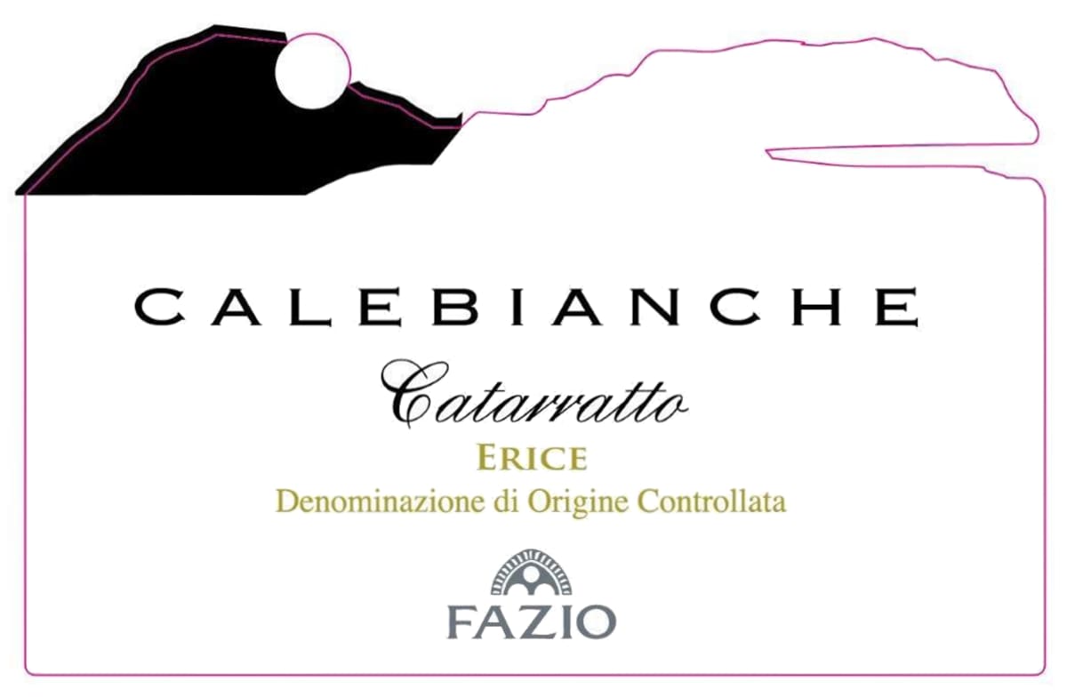Fazio Wines Erice Calebianche Catarratto 2014 Front Label