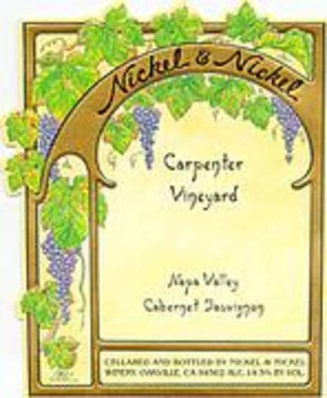 Nickel & Nickel Carpenter Vineyard Cabernet Sauvignon 1997 Front Label