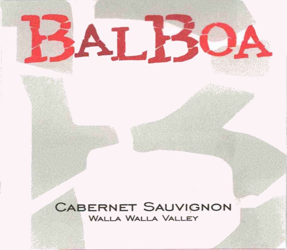 Balboa Winery Cabernet Sauvignon 2012 Front Label