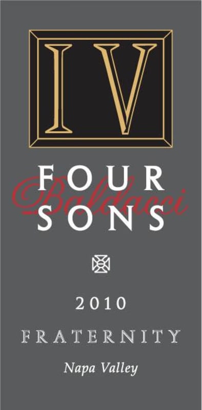Baldacci Family Vineyards Four Sons Fraternity Red 2010 Front Label