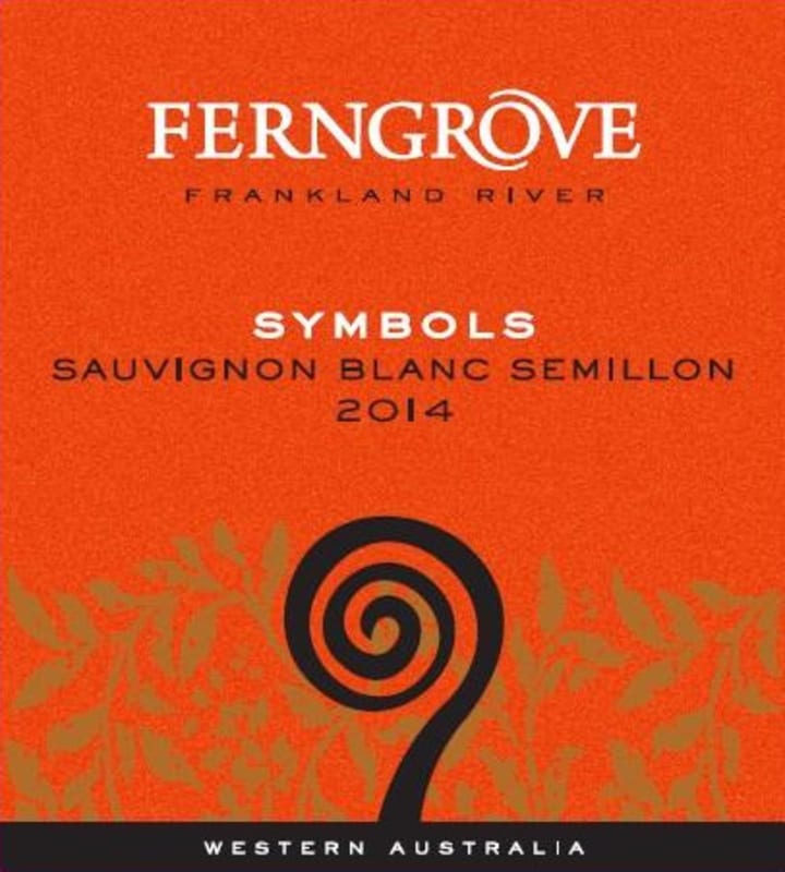 Ferngrove Winery Symbols Sauvignon Blanc Semillon 2014 Front Label