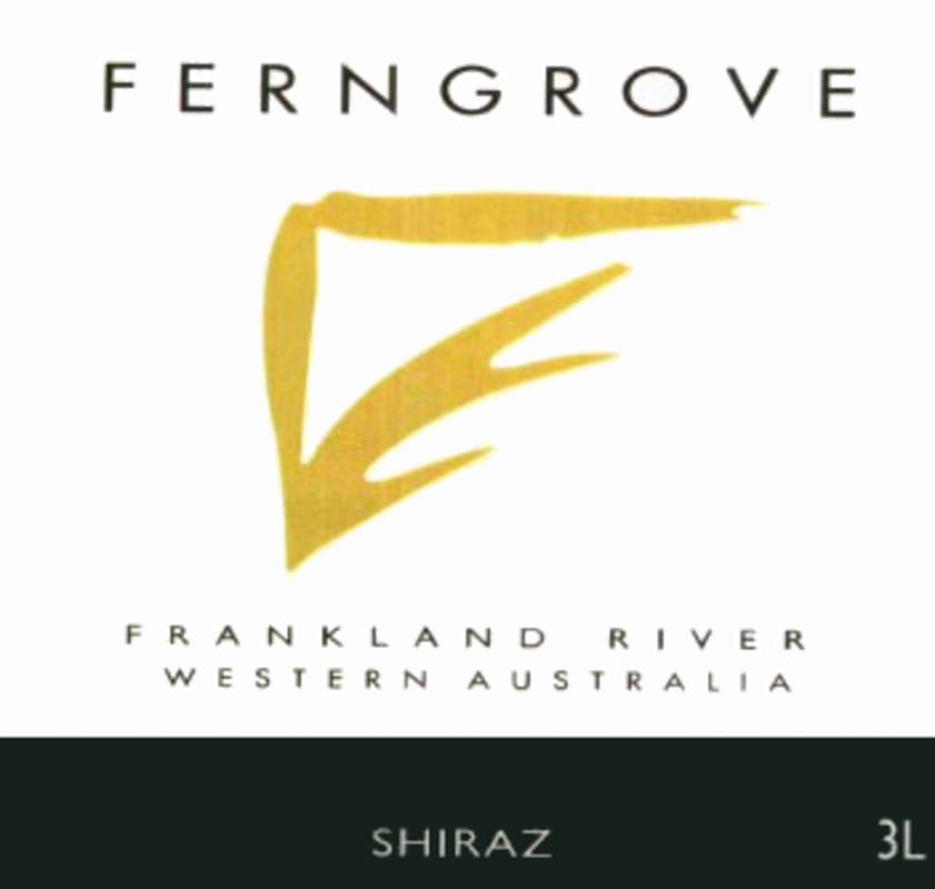 Ferngrove Winery Shiraz 2010 Front Label