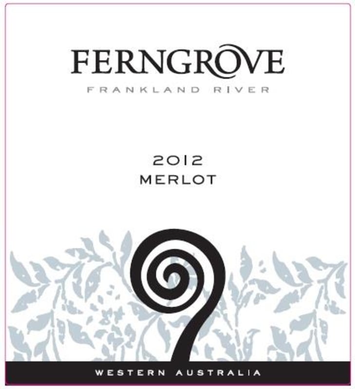 Ferngrove Winery Merlot 2012 Front Label