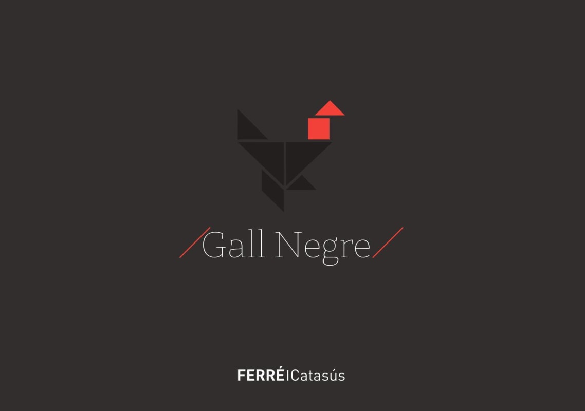 Ferre I Catasus Mas Gall Negre 2013 Front Label