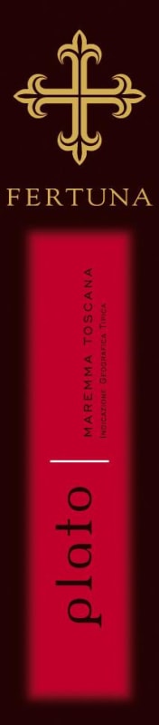 Fertuna Maremma Toscana Plato Rosso 2009 Front Label