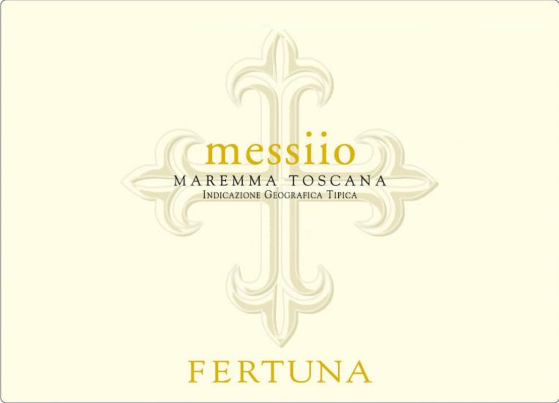 Fertuna Maremma Toscana Messiio 2010 Front Label