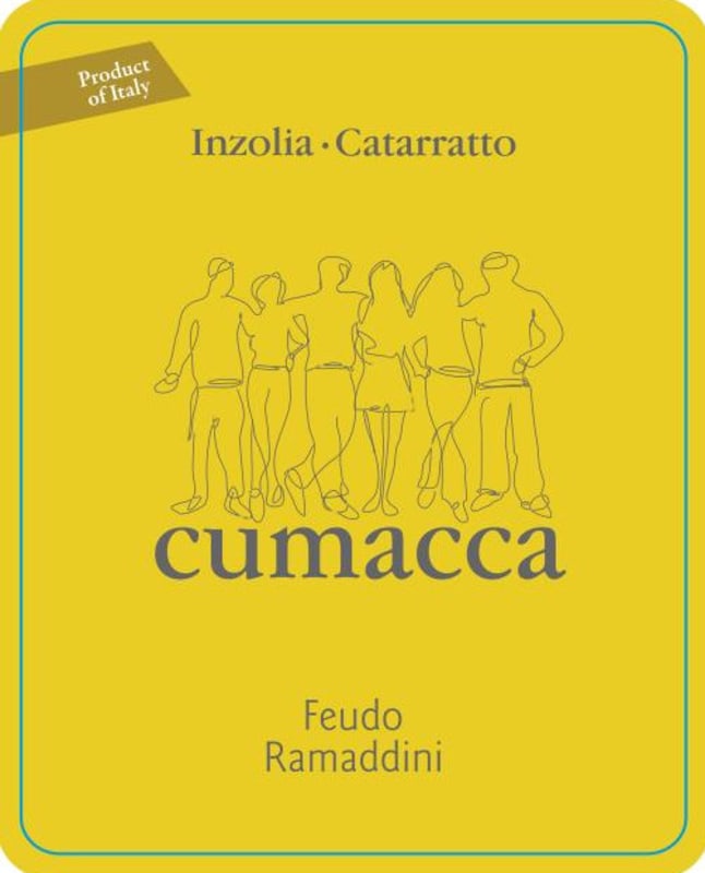 Feudo Ramaddini Terre Siciliane Cumacca Bianco 2012 Front Label