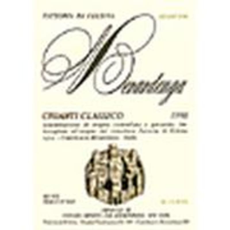 Felsina Berardenga Chianti Classico 1998 Front Label