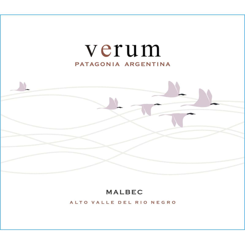 Verum Malbec 2014 Front Label