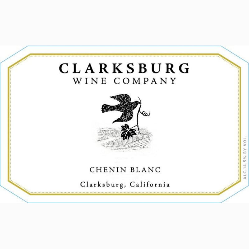 Clarksburg Wine Company Chenin Blanc 2016 Front Label