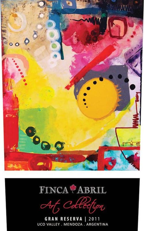 Finca Abril Art Collection Gran Reserva 2011 Front Label