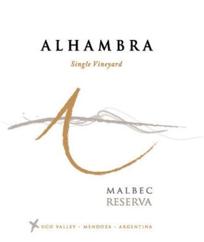 Finca Abril Alhambra Single Vineyard Reserva Malbec 2012 Front Label