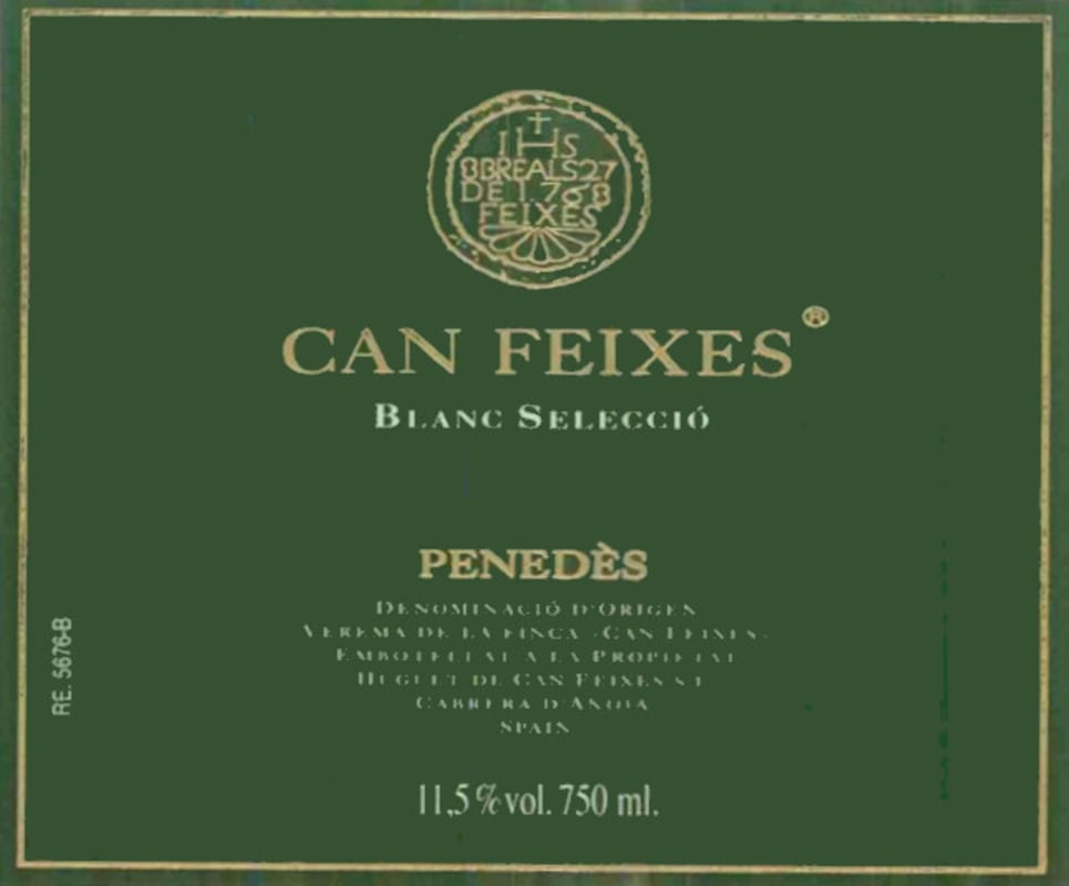Finca Can Feixes Seleccio Blanco 2011 Front Label