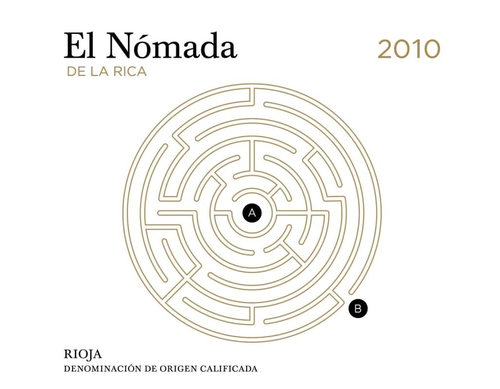 Finca de la Rica El Nomada 2010 Front Label