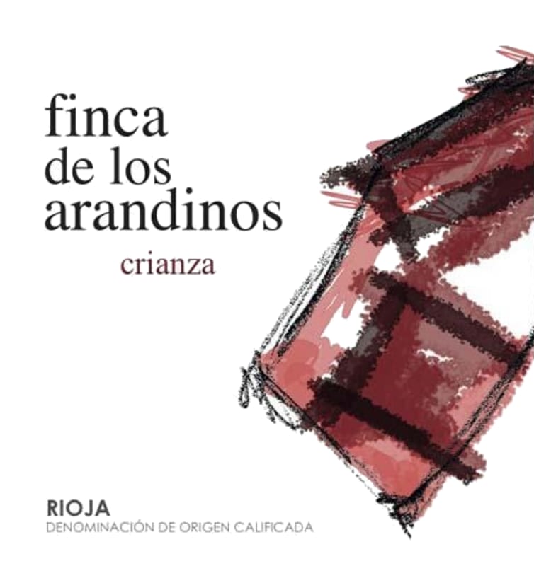 Finca de los Arandinos Crianza 2012 Front Label