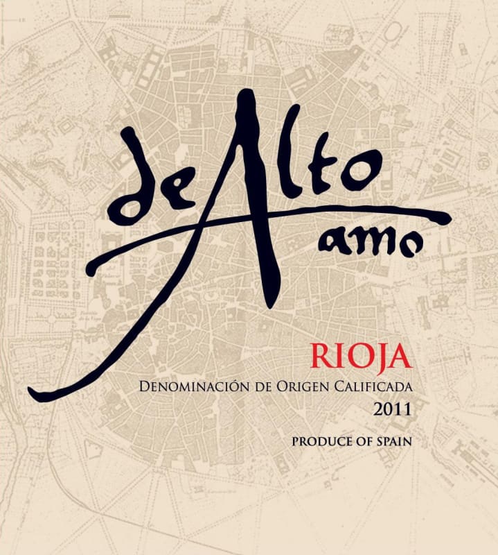 Finca Fernandez de Manzanos De Alto Amo 2011 Front Label