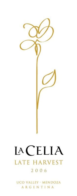 La Celia Late Harvest 2006 Front Label